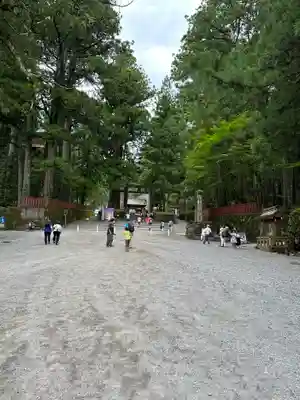 日光山輪王寺三仏堂の周辺