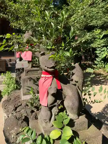 進雄神社の狛犬