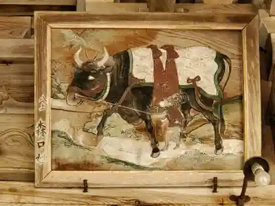 舟城神社の芸術