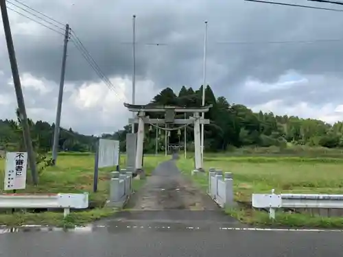 芝崎神社の鳥居