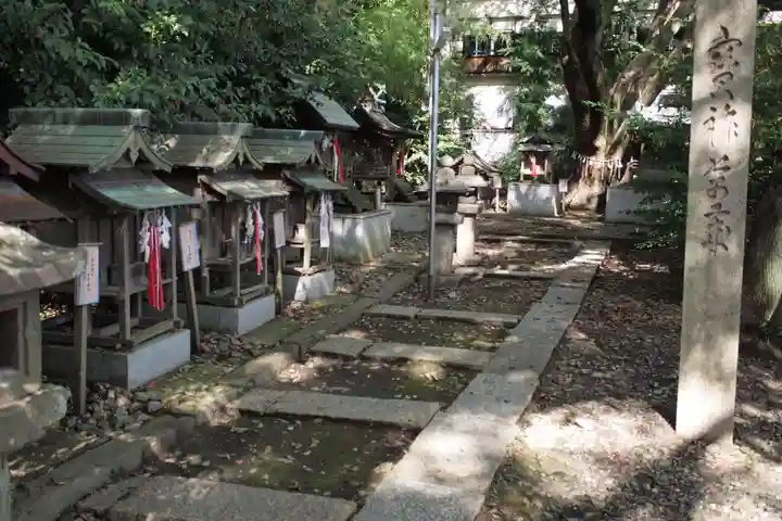 刺田比古神社の末社・摂社