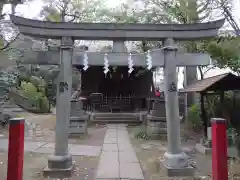 赤坂氷川神社の鳥居