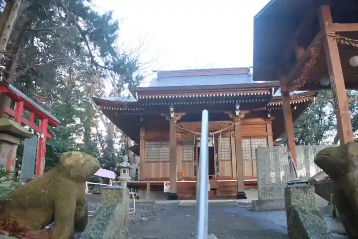 阿久津「田村神社」(郡山市阿久津町)旧社名:伊豆箱根三嶋三社の本殿・本堂