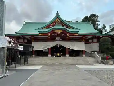 日枝神社の本殿・本堂