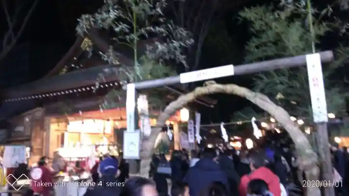 子安神社のお祭り