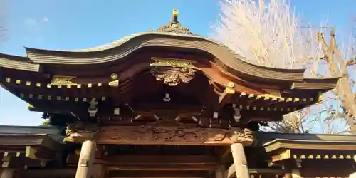鳩ヶ谷氷川神社の山門・神門