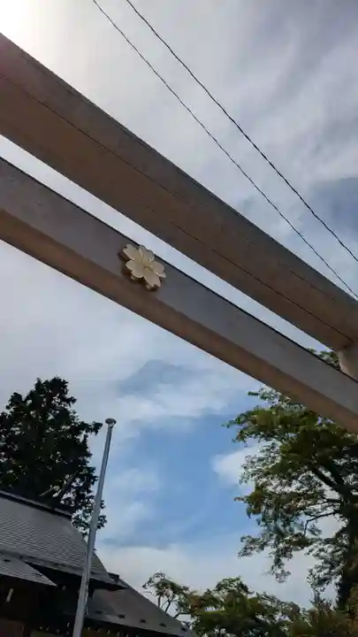 櫻岡大神宮の鳥居