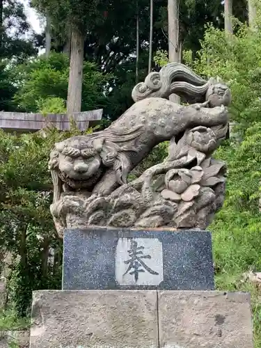 王子八幡神社の狛犬