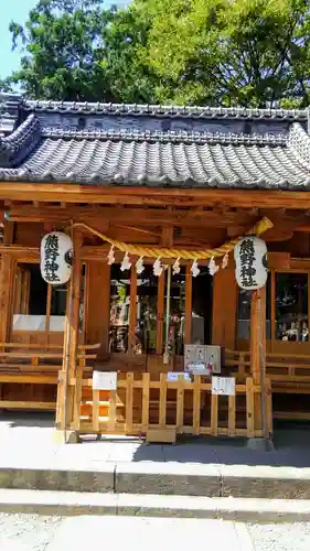 川越熊野神社の本殿・本堂