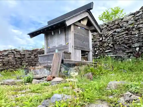 山家神社奥宮の本殿