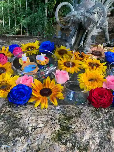 彌都加伎神社の手水舎