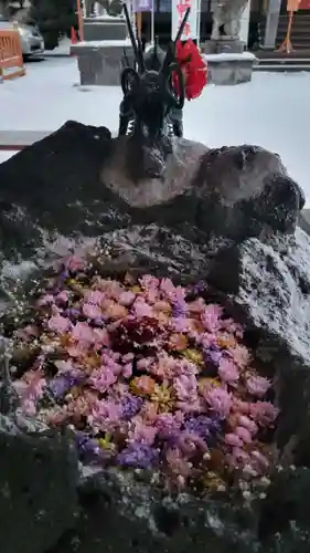 伊達神社の手水