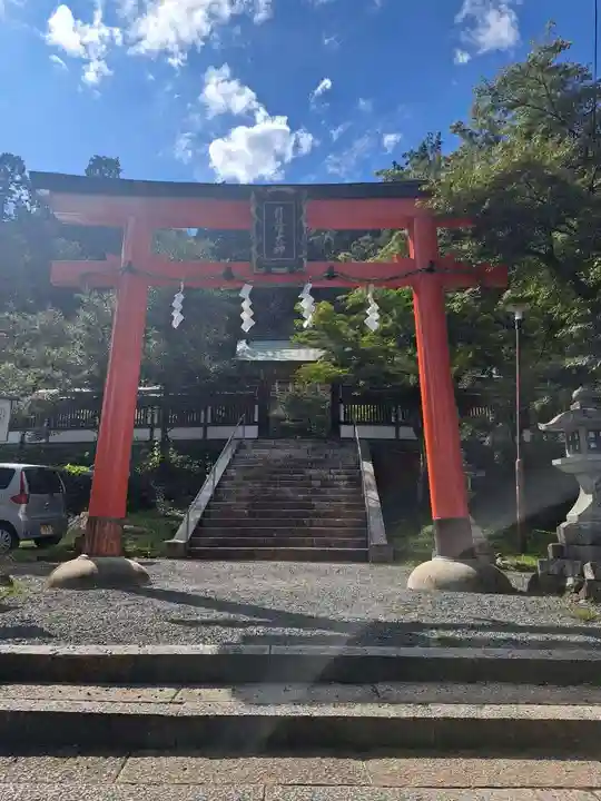 月読神社(松尾大社摂社)の鳥居