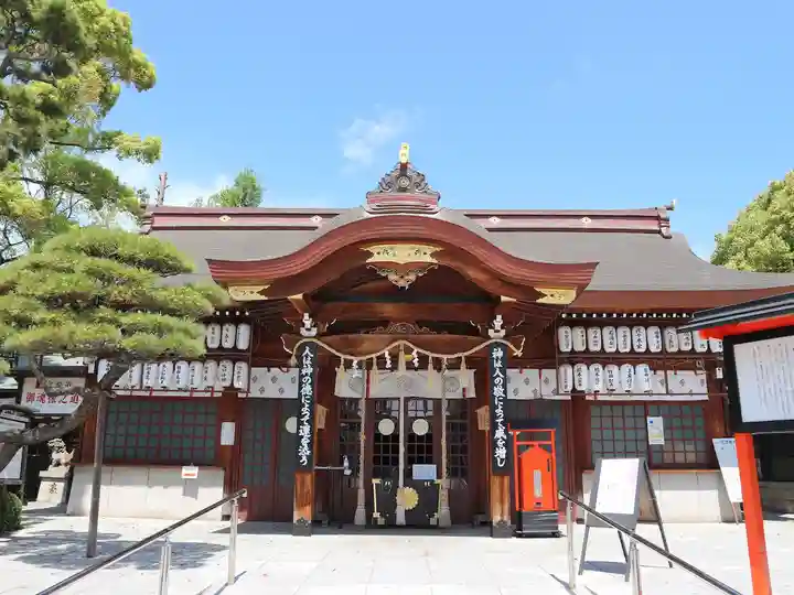 阿部野神社の本殿・本堂