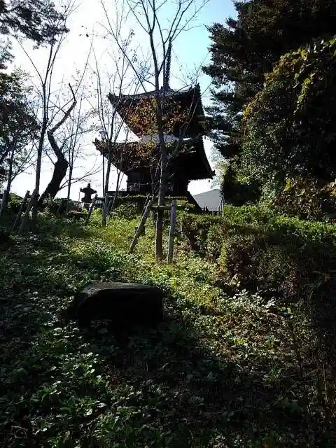 狭山山不動寺の塔