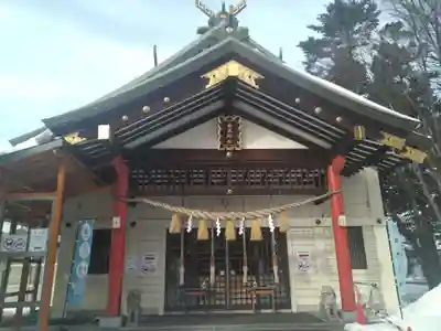 発寒神社の本殿・本堂