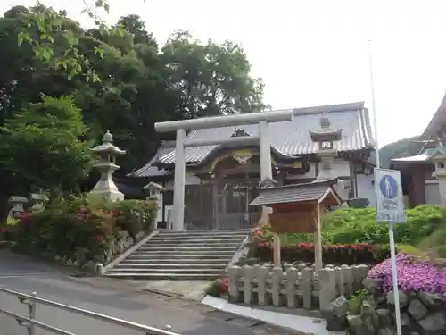 大津大神宮の鳥居