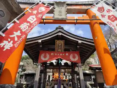 伏見稲荷大社三ノ峰(下之社神蹟・白菊大神)(京都府)