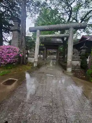 黒磯神社の鳥居