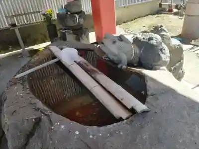 甚目寺の手水舎