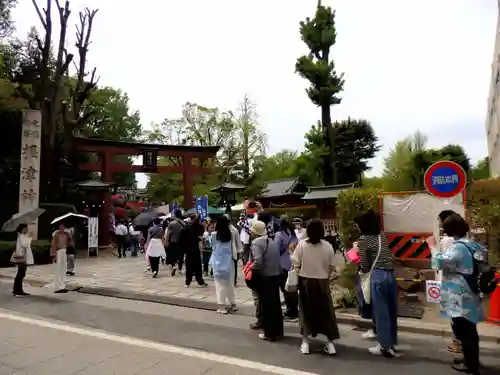 根津神社の鳥居