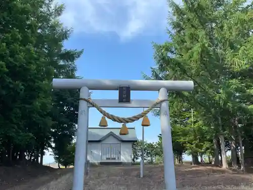 幌岩神社の鳥居