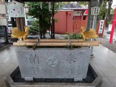 富岡八幡宮の手水舎