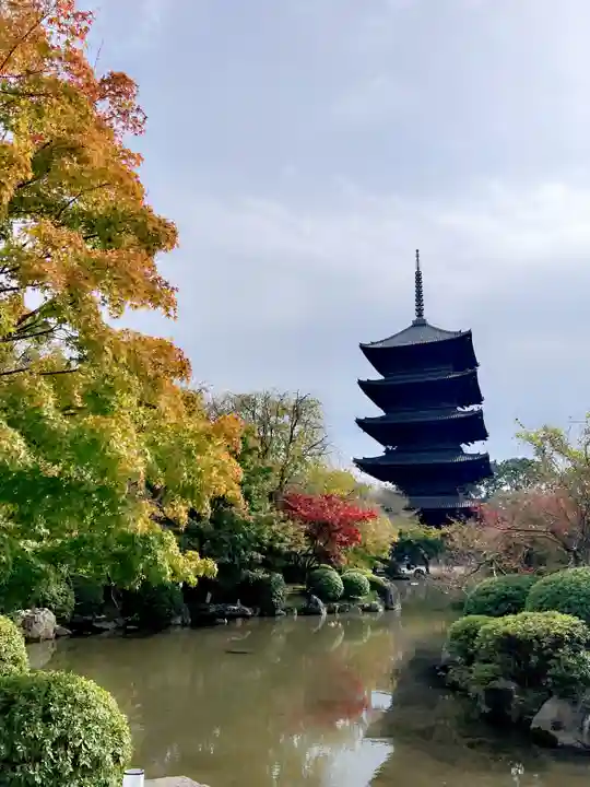 東寺(教王護国寺)の塔