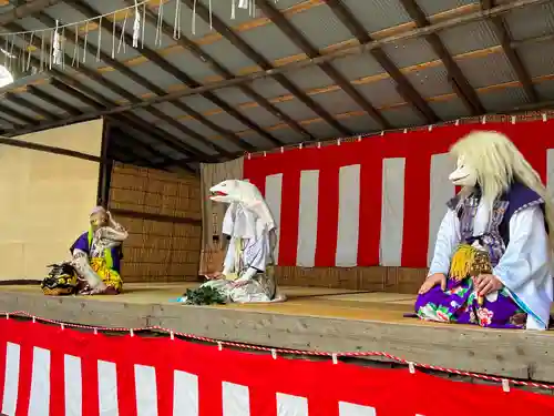 蛇窪神社の神楽