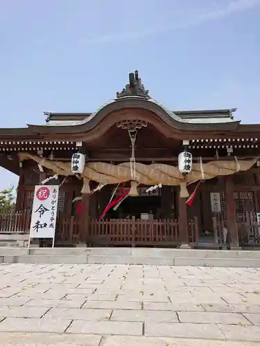 風治八幡宮の本殿