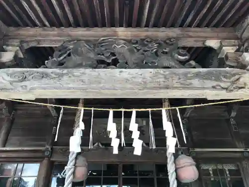 秋田諏訪宮の本殿・本堂