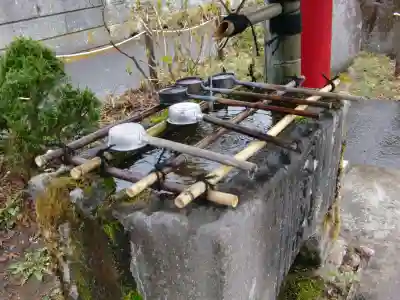 正一位稲荷神社の手水舎
