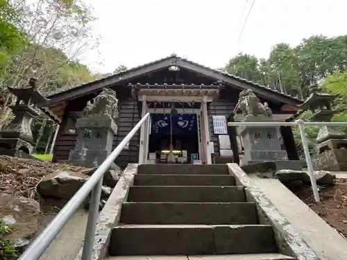月讀神社の本殿・本堂