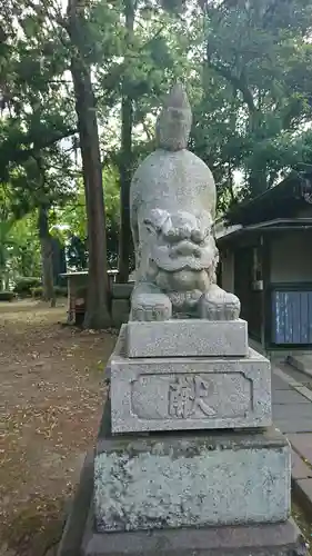 六椹八幡宮の狛犬