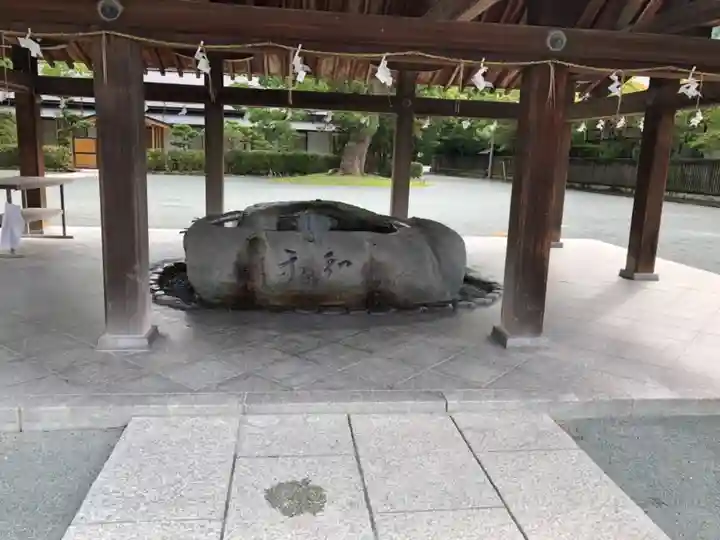 宗像大社の手水舎