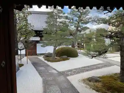 無学寺の庭園