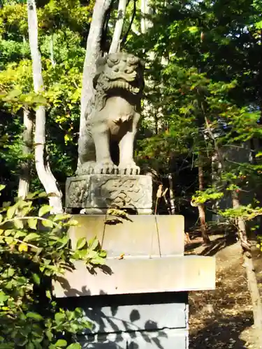 栗沢神社の狛犬