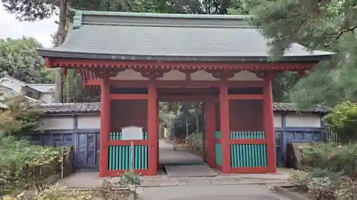 仙波東照宮の山門・神門