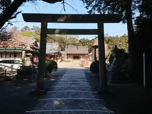 東田神明宮の鳥居