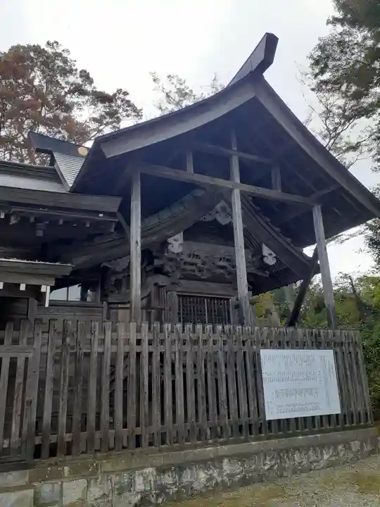 石都々古和気神社の本殿・本堂