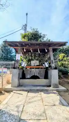 鳩ヶ谷氷川神社の手水舎