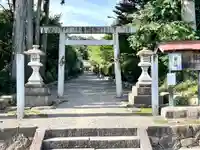 長瀬神社の鳥居