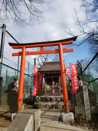 柏の宮稲荷神社の鳥居