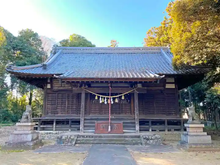 楡山神社の本殿・本堂