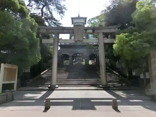 尾山神社の鳥居