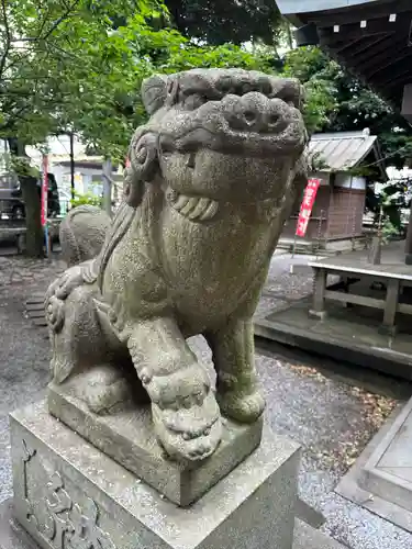 神明大神宮の狛犬