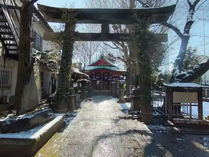 秋葉神社の鳥居
