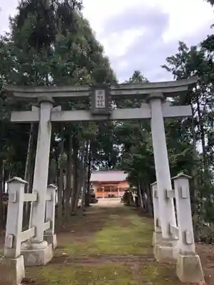 塚崎香取神社の鳥居