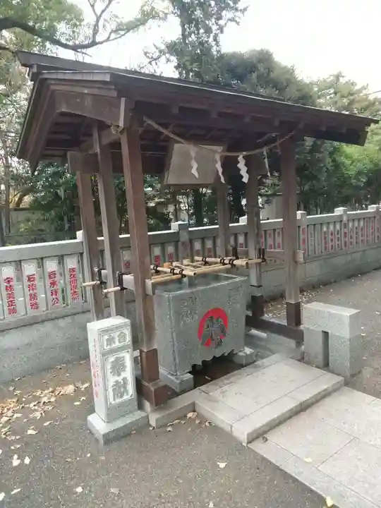 熊野神社の手水舎