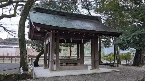 山内神社の手水舎